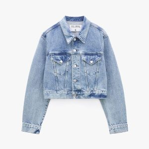 Men's Classic Denim Jacket-Motorcycle Edition